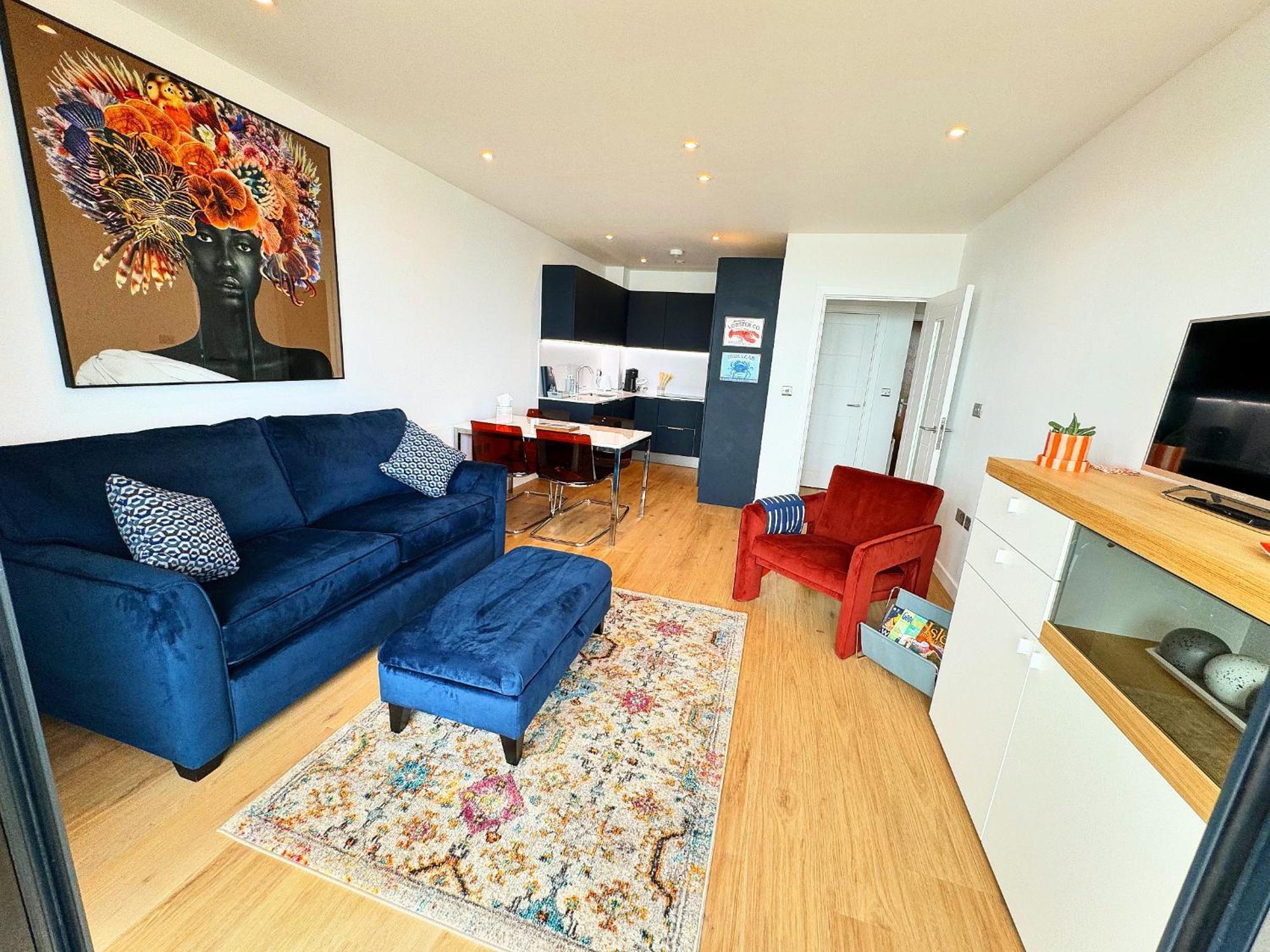Stunning Beach Front Apartment With Sea Views, Free Parking & Balcony Ramsgate Exterior foto